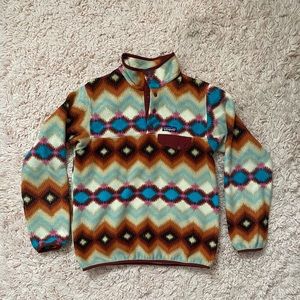 Colorful Geometric Synchilla Patagonia